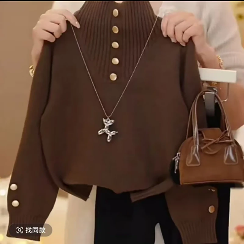 女童秋冬秋季卡通动漫休闲风套装时尚针织显瘦打底衫