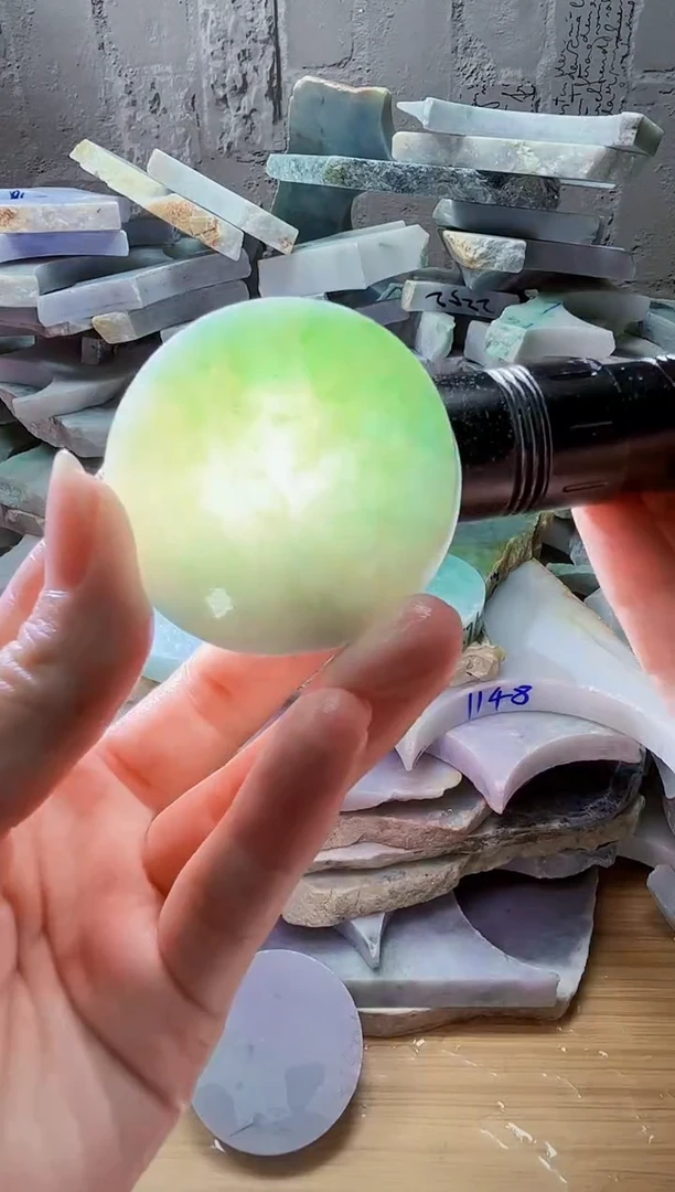 裸石翡翠天然翡翠A货古 南 387