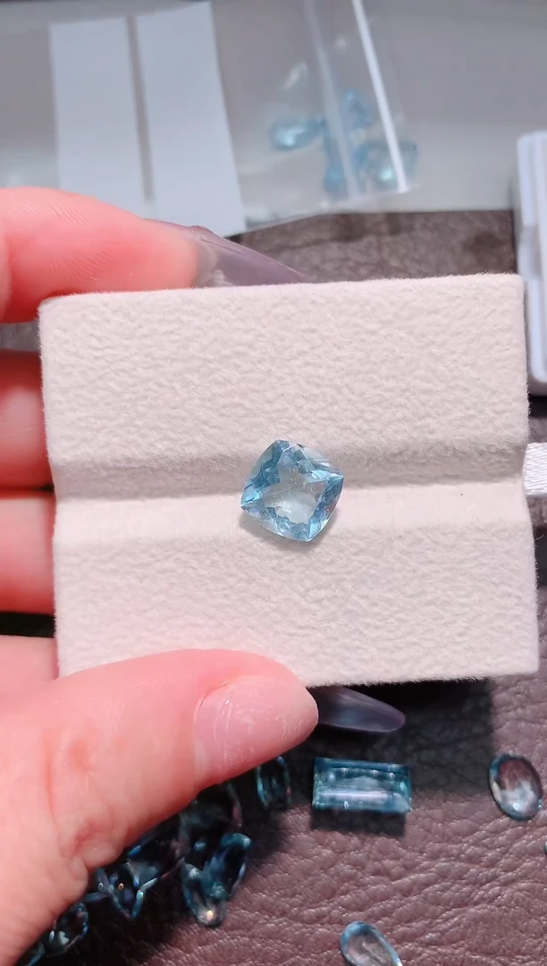 裸石海蓝宝石3.34ct