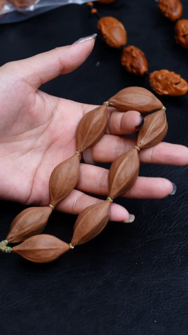 【闪购商品】橄榄核手串/手链原皮素珠多样性
