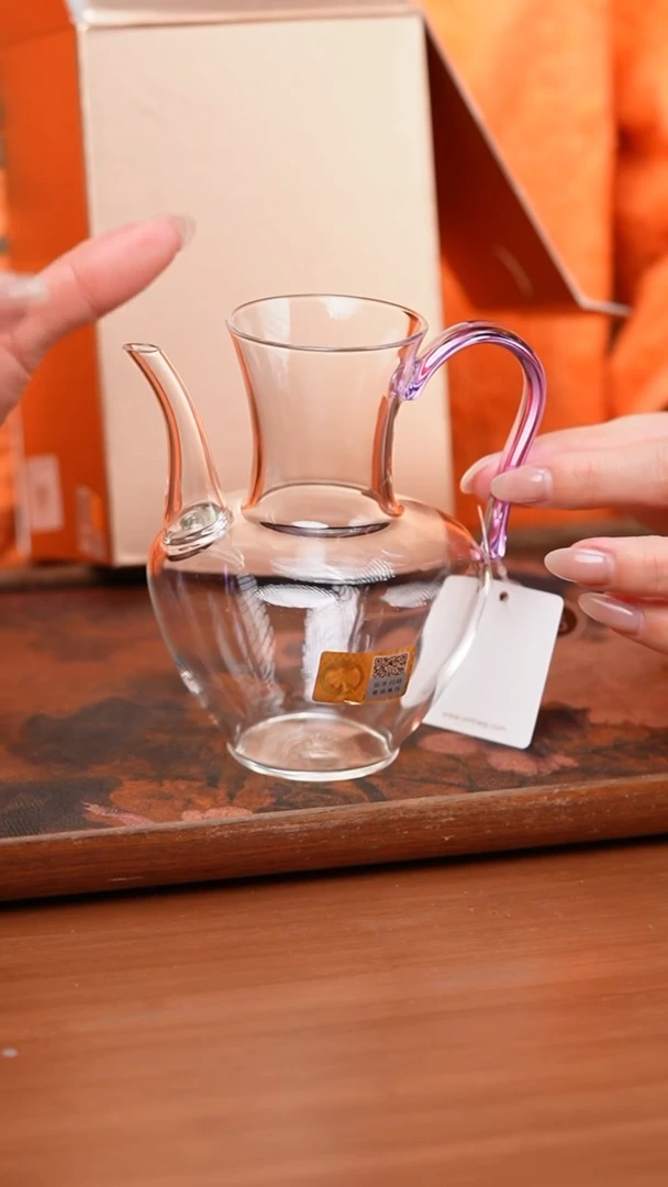 【闪购商品】禾器/晶彩俏然茶海/浅紫/定制版