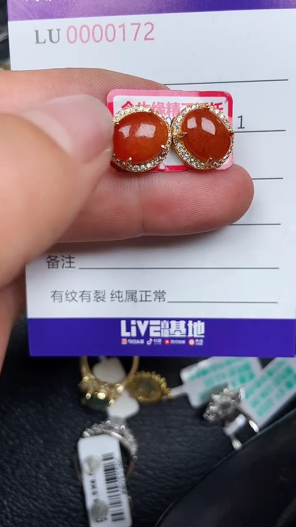 颈饰银S925镶嵌翡翠0172