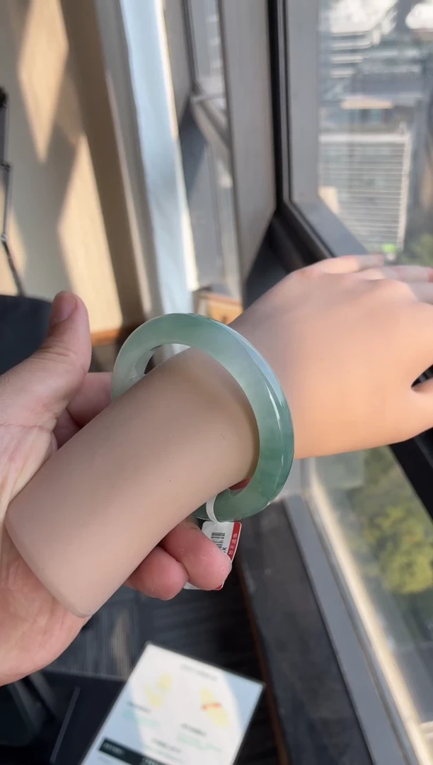 未镶嵌手镯翡翠92号55.5*11*9.2贵妃