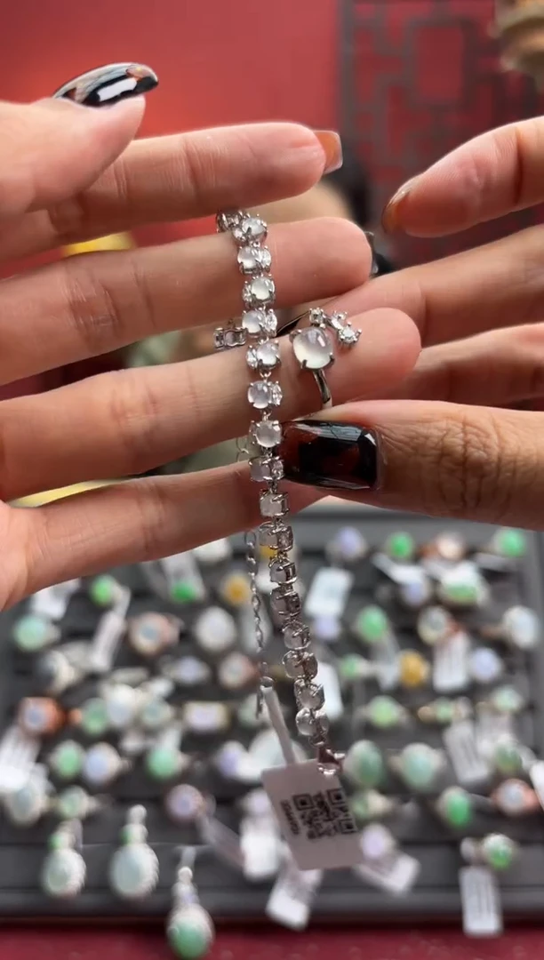 未镶嵌手链翡翠004490r