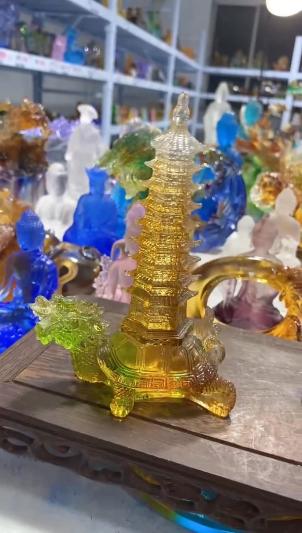 手工艺品琉璃959微瑕 古法琉璃 介意勿拍 不退不换