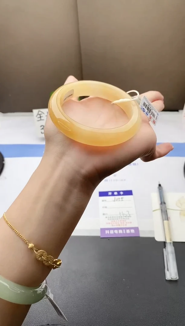 石英质玉手镯未镶嵌j155-H156+多样性发货