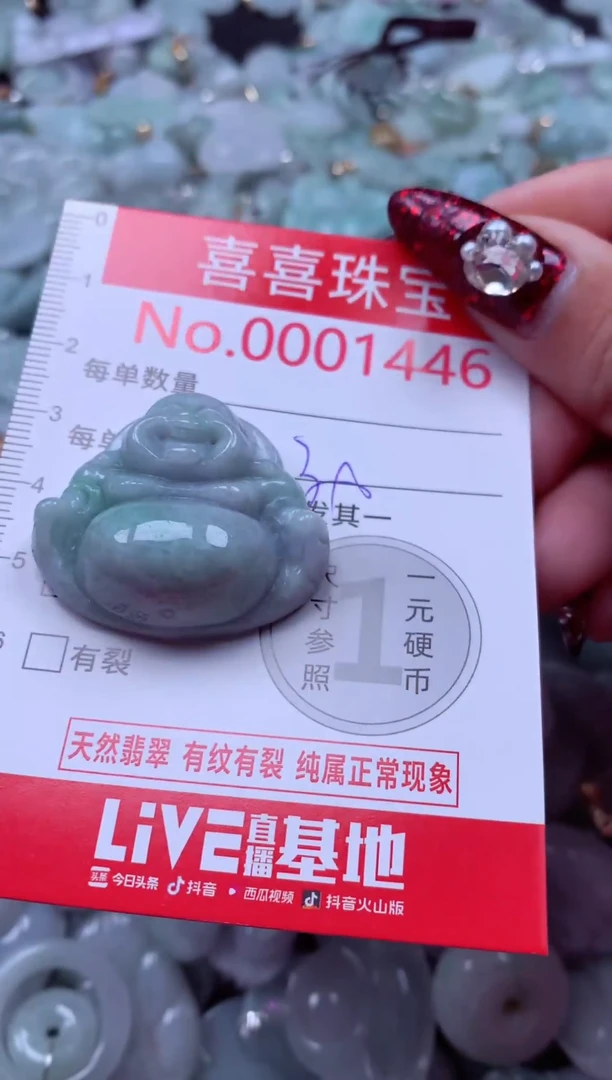 颈饰未镶嵌翡翠1446