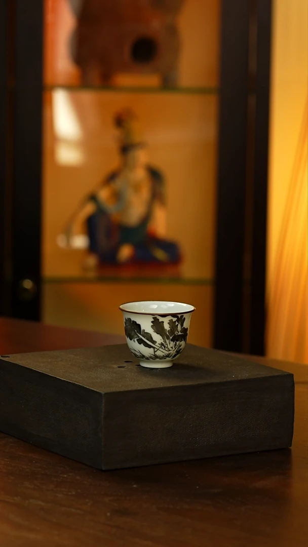 包铜小白菜杯...