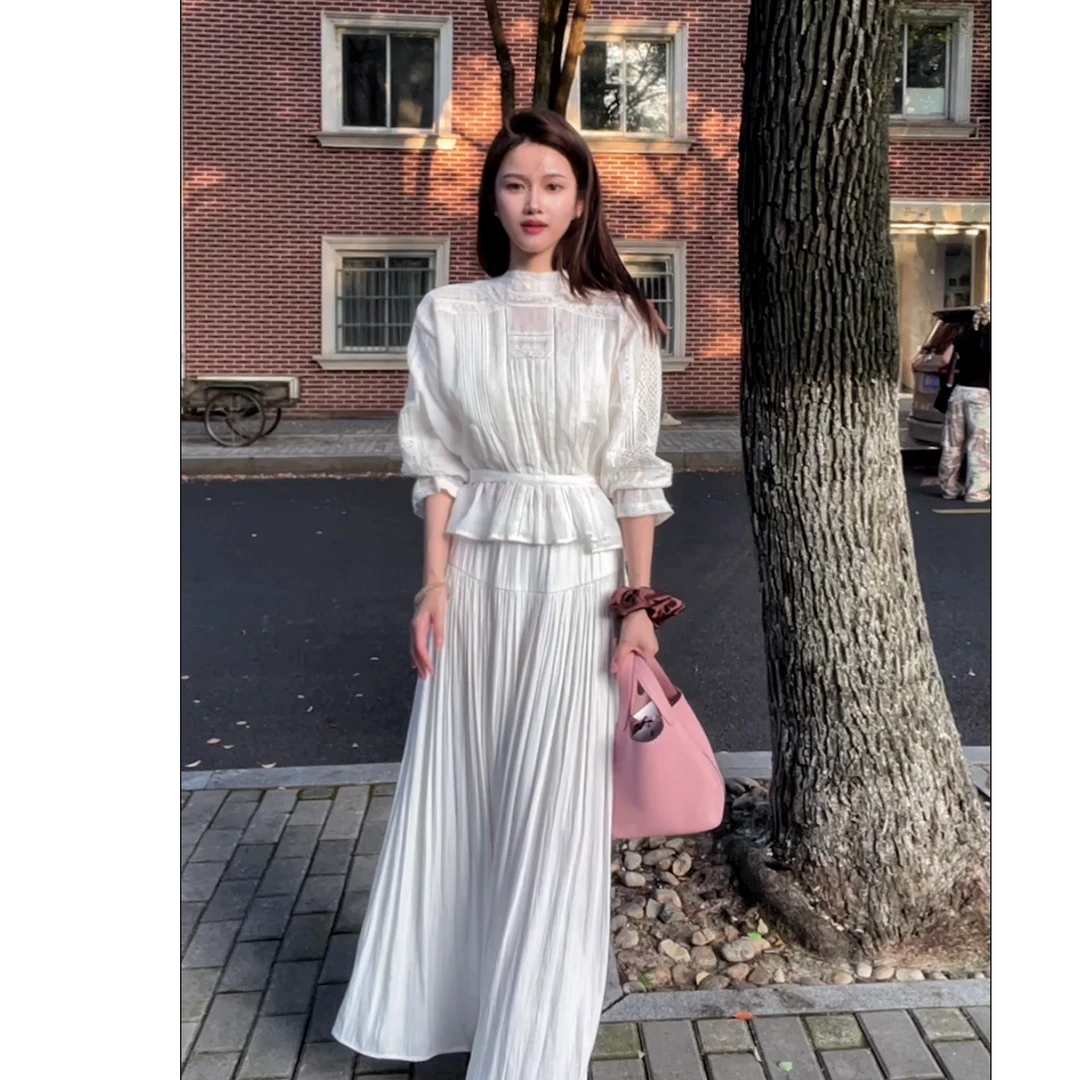 ZLeays-白叙-白色裙裤xmxy083