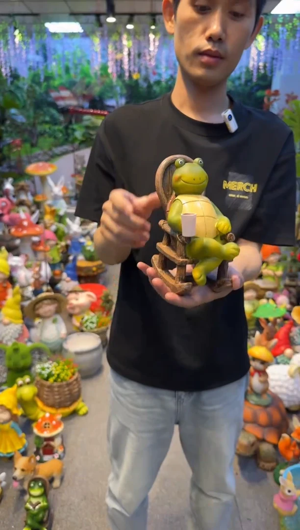 无花朵花园庭院摆件&00&