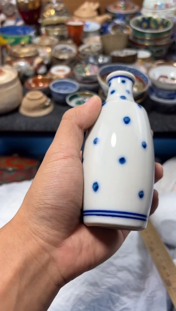 瓷片小*杨夏目海外回流瓷器中古品。