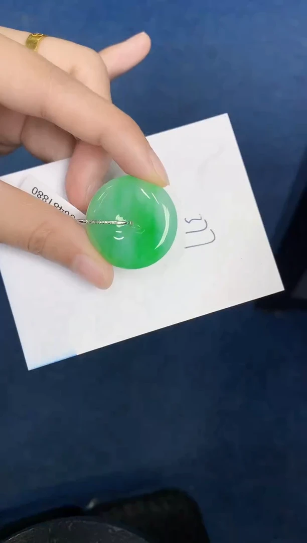 【闪购商品】翡翠颈饰18K金镶嵌000000000