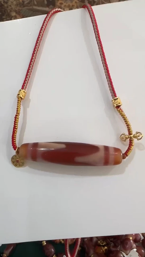 【闪购商品】玛瑙/玉髓锁骨链未镶嵌橘肉牙牙锁骨链