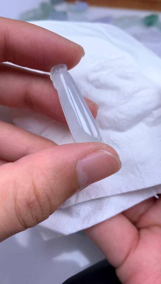 翡翠未镶嵌颈饰8小冰花