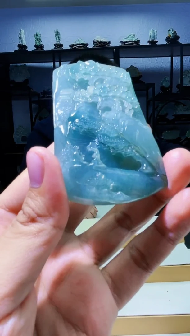 【闪购商品】定制翡翠未镶嵌毛货02220043