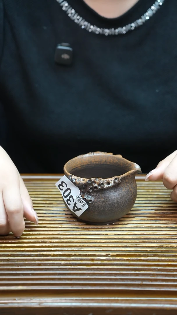 万古烧粗陶手工茶具