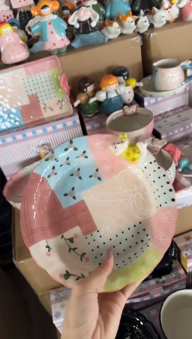 陶瓷【唯品瓷】手工手绘陶瓷直播间