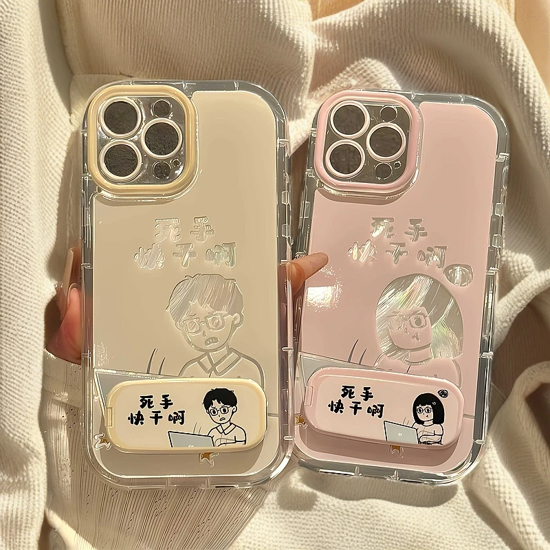 死手快干支架适用iphone16手机壳苹果华为vivo小米OPPO荣耀防摔套