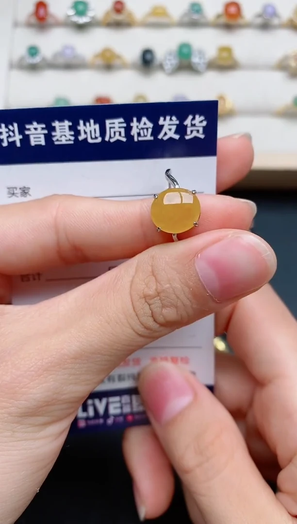 【闪购商品】翡翠银S925镶嵌戒指......