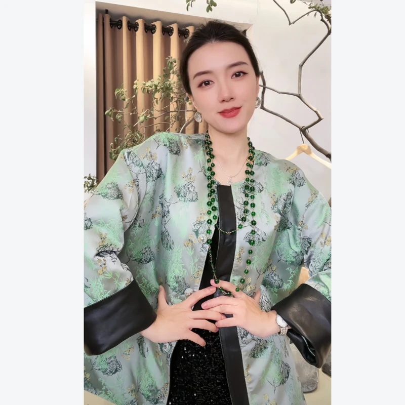 N°28 2024秋款设计师女装外套F8006