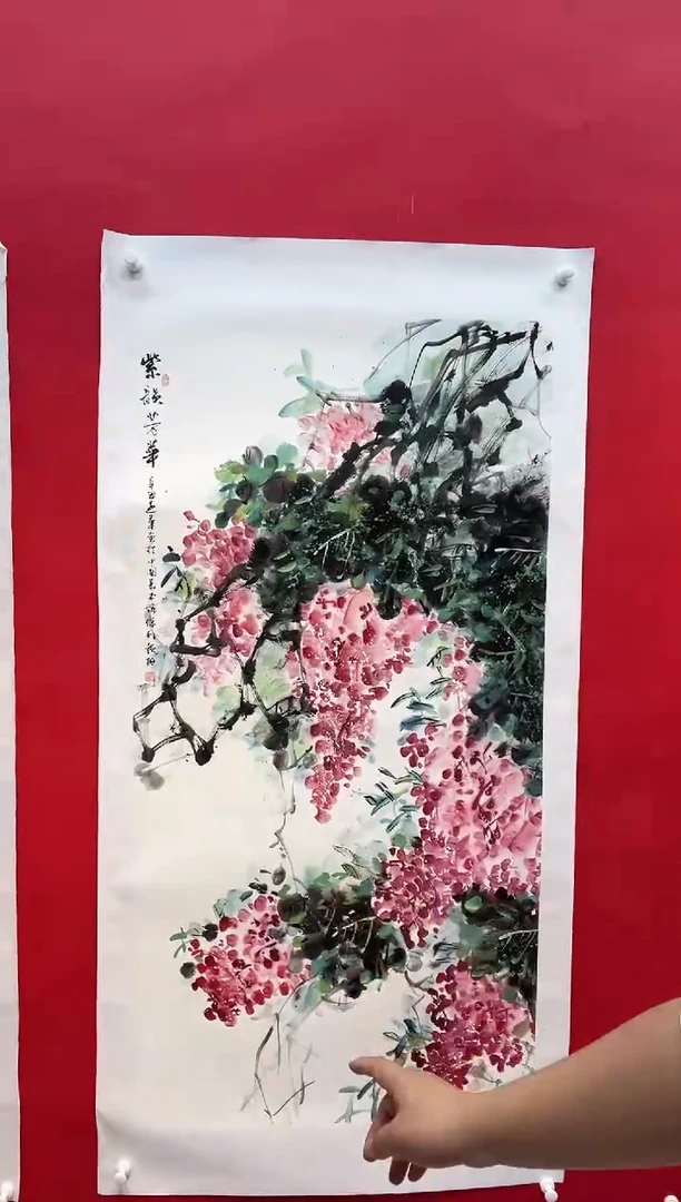 国画画家陆远华纯手绘原作