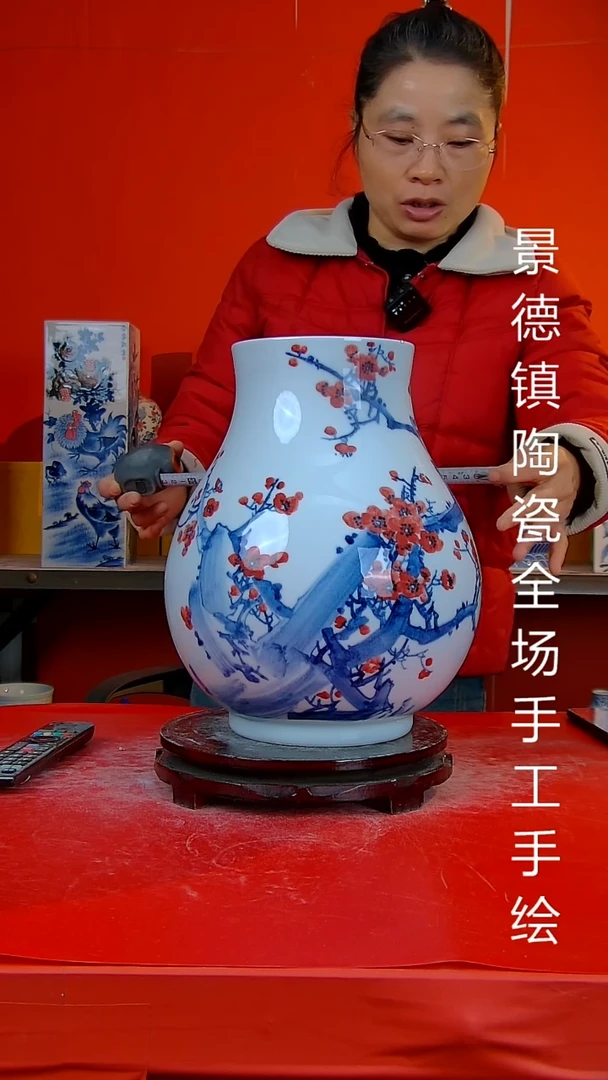 摆件陶瓷景德镇陶瓷 全场手工手绘