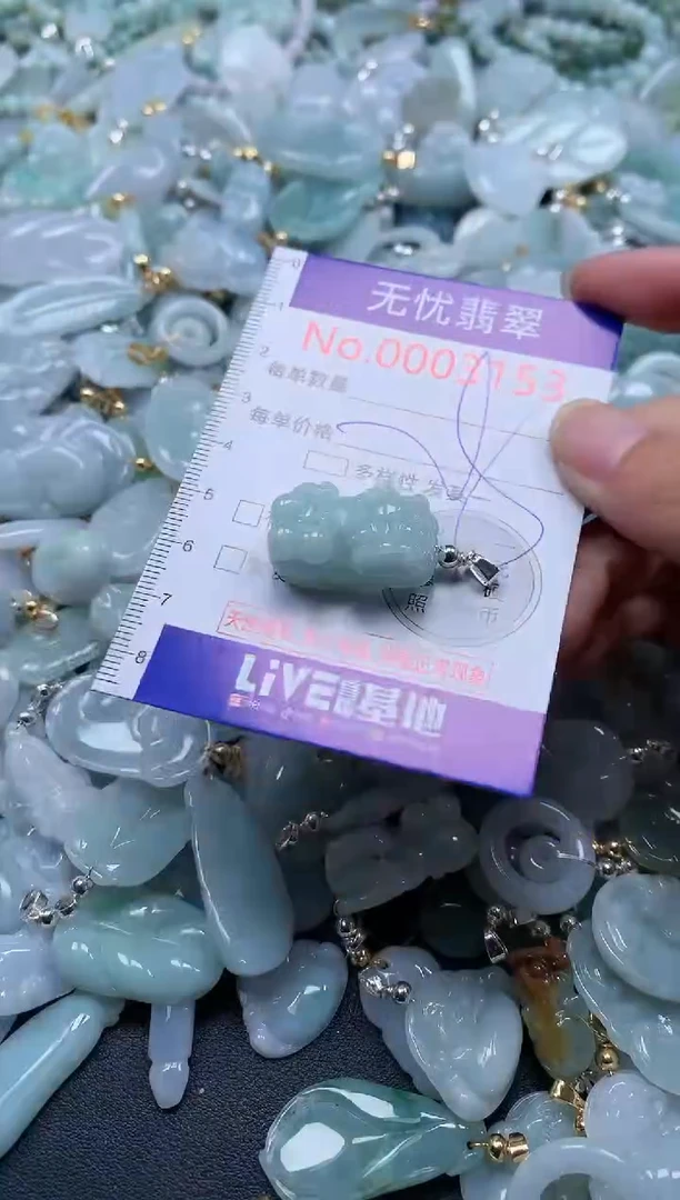 翡翠未镶嵌吊坠(不含链)3153