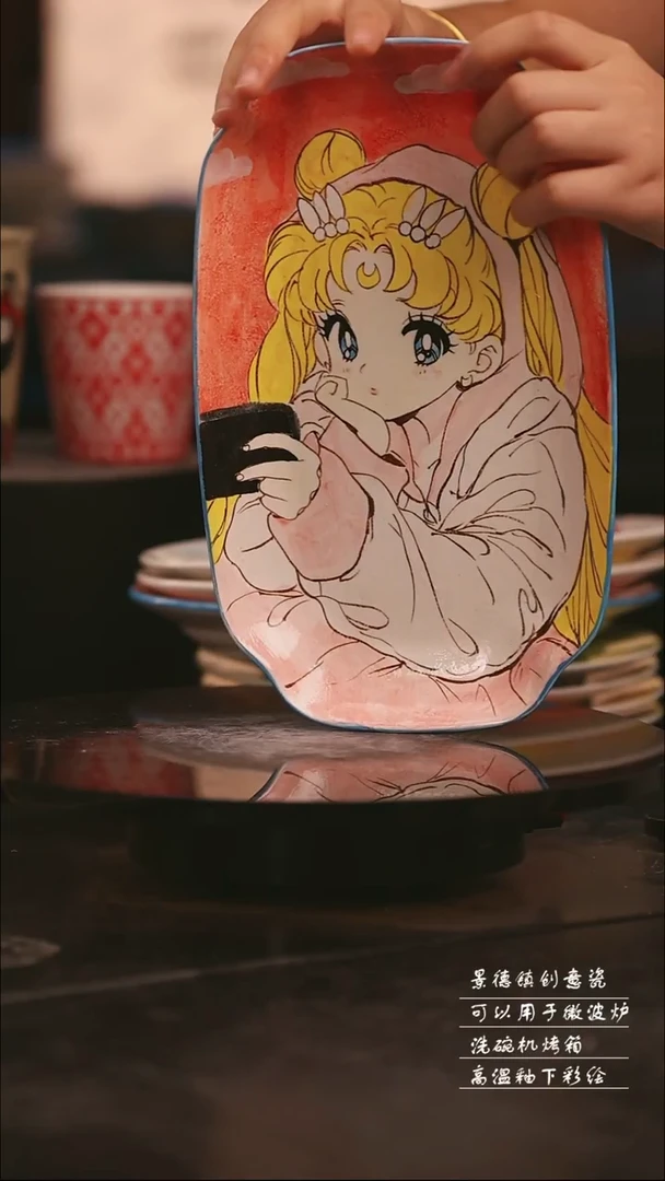 陶瓷景德镇可爱设计师款陶瓷