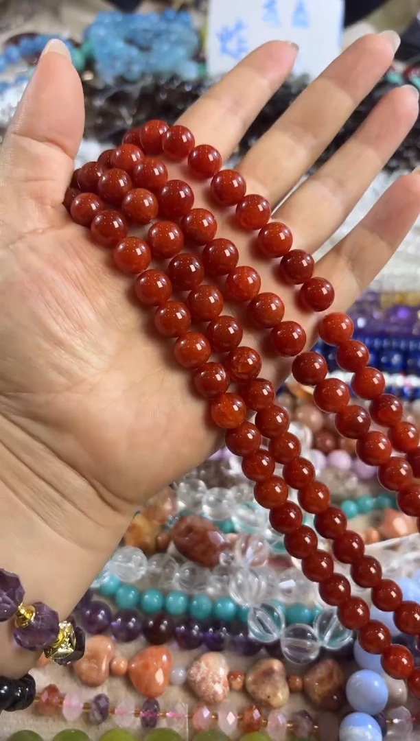 未镶嵌玛瑙/玉髓珠宝半成品卡10 龙鳞玛瑙