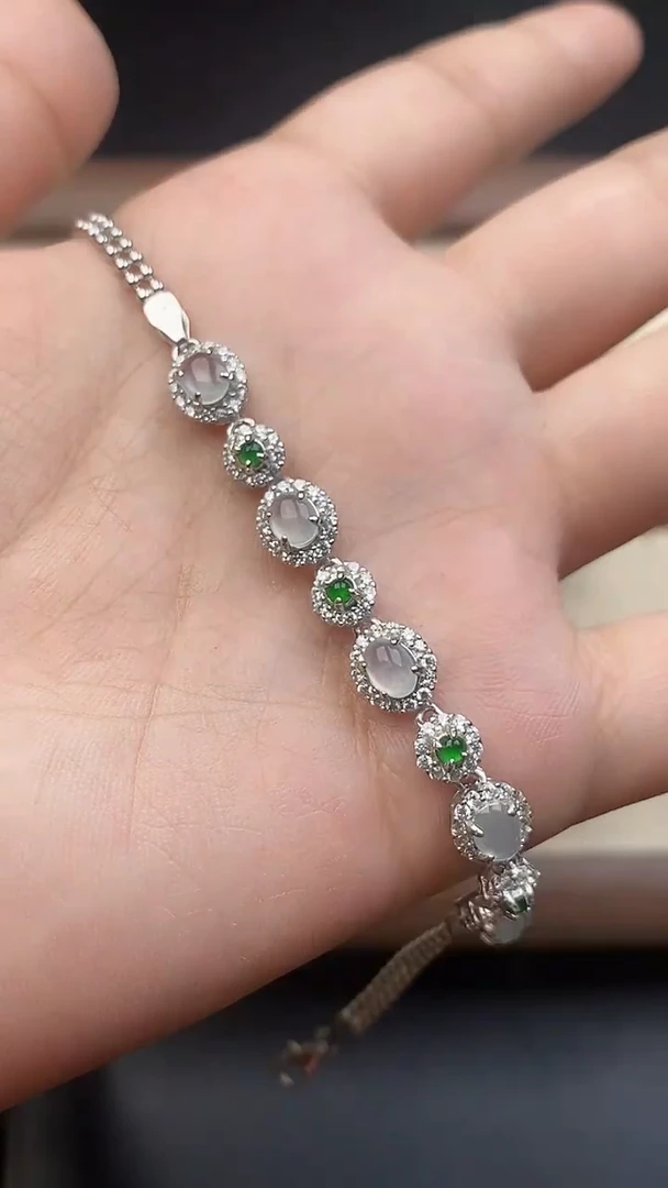 银S925镶嵌定制翡翠785867876