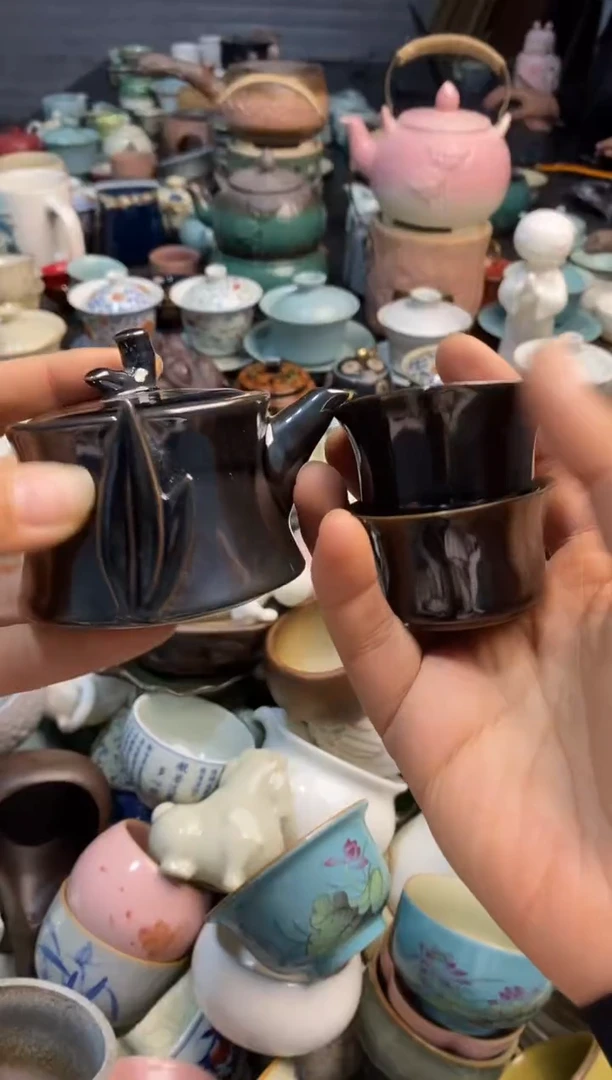 高端 茶壶 茶杯 茶具 轻轻微瑕