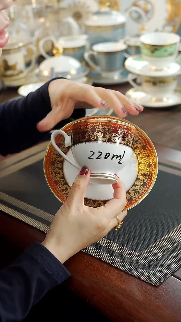 瓷片咖啡杯碟福利价