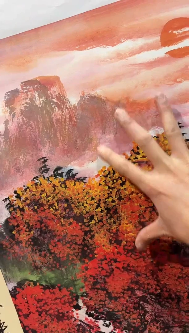 【闪购商品】国画孙桂国老师字画，带亲笔合影证书17-37