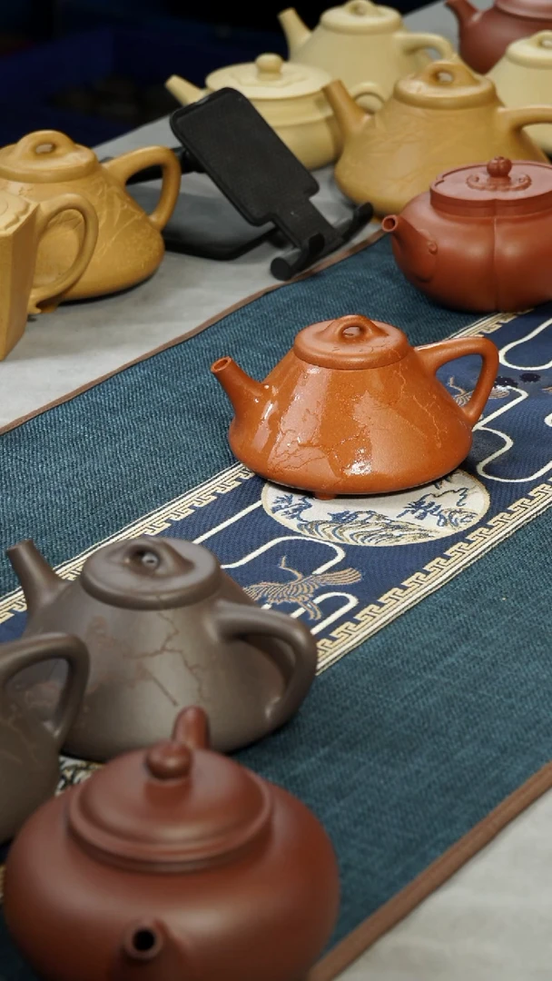 【闪购商品】紫砂茶壶红降小鸟子冶石瓢