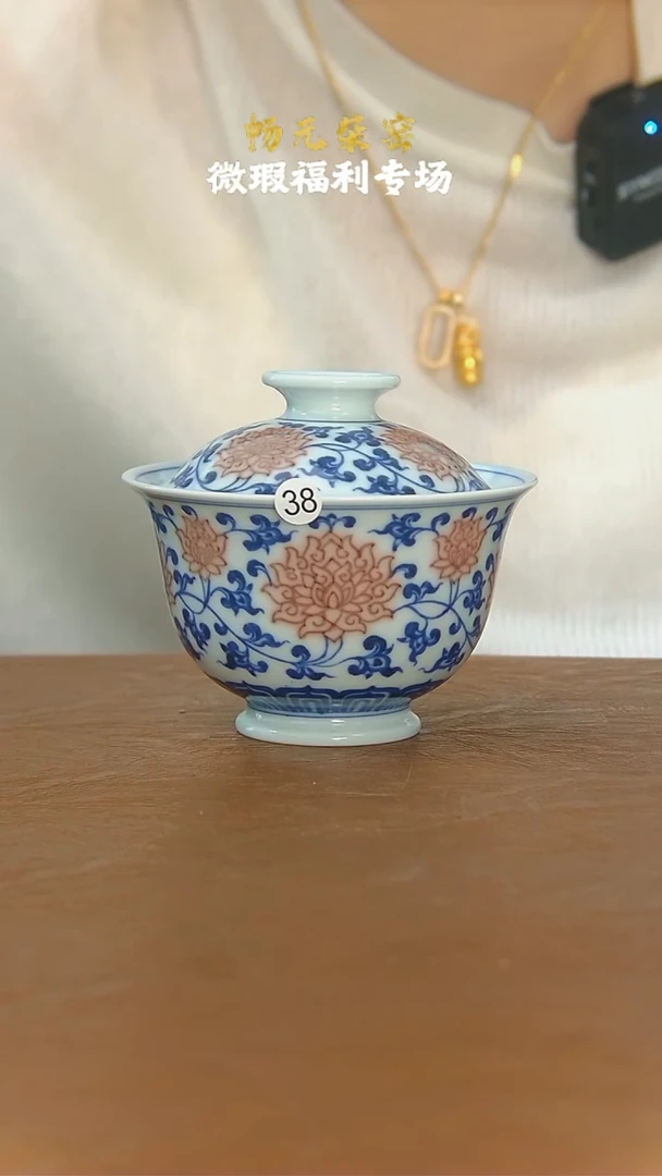 微瑕柴窑手工高端茶具-38