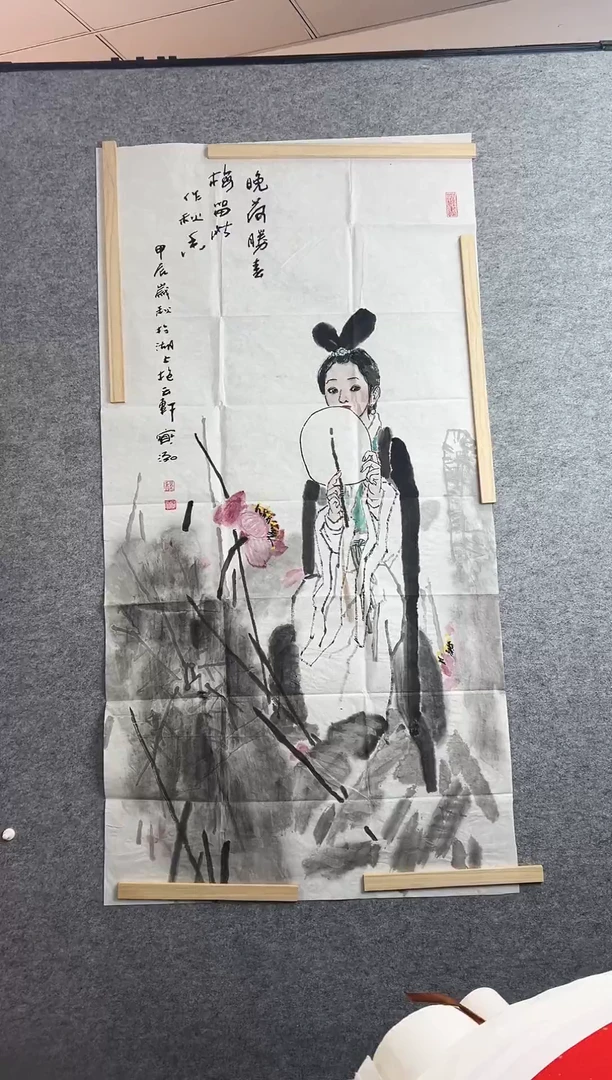 【闪购商品】绘画程宝泓老师仕女图作品