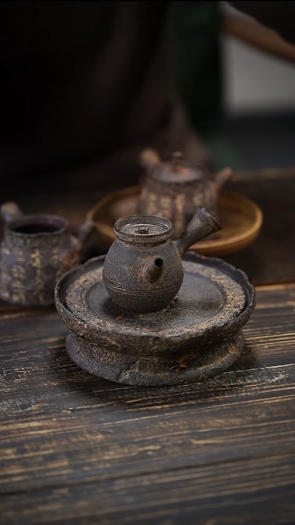 全手工制作 南蛮侧把壶