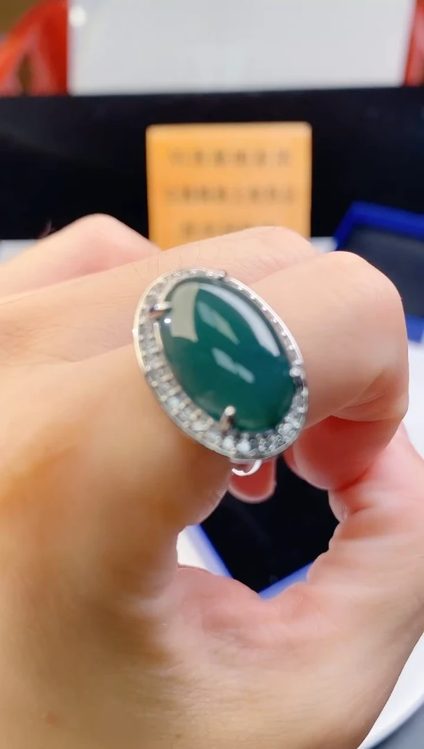 颈饰未镶嵌翡翠