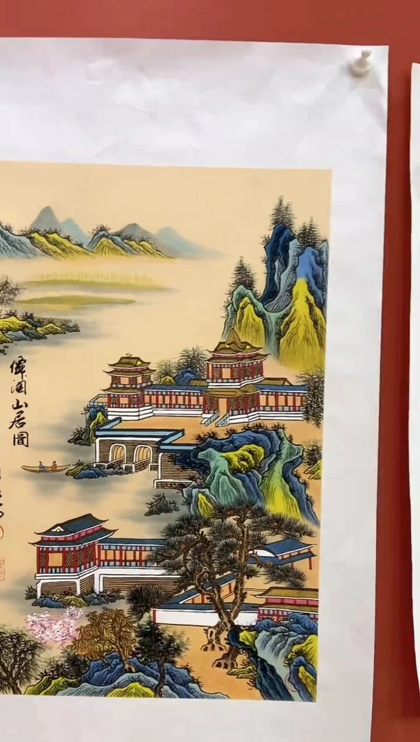 国画王月新国画作品