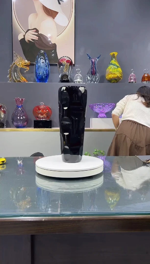 手工艺品琉璃水晶琉璃花瓶1个