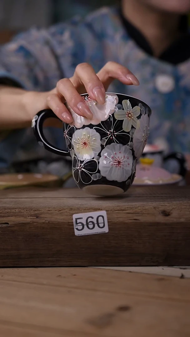 【闪购商品】瓷片设计师手作款 / 花满溪系列