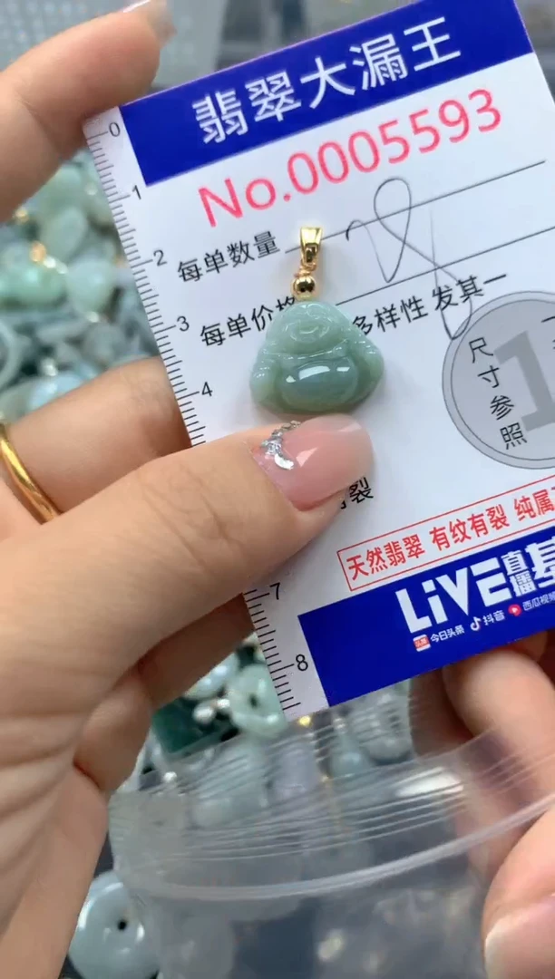 颈饰未镶嵌翡翠5593