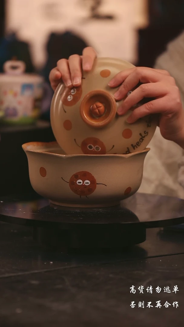 陶瓷景德镇可爱设计师款陶瓷