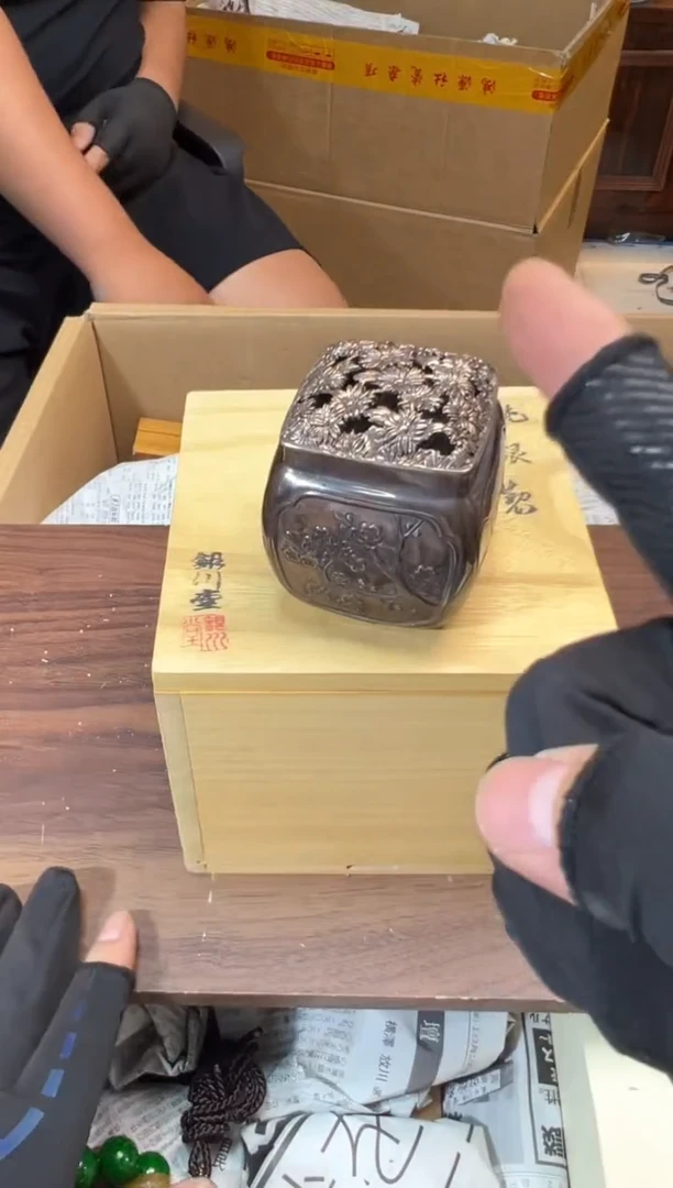 瓷片工艺赏玩器物下单即认可多样性发一