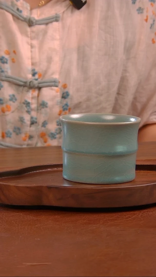 瓷片032号大竹节   杯    马