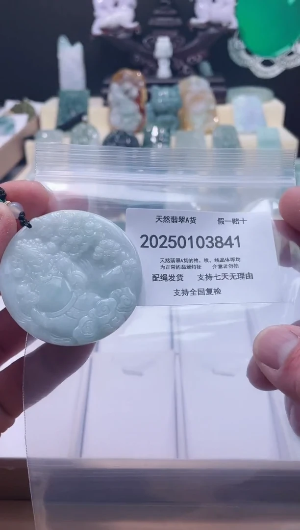 【闪购商品】翡翠颈饰未镶嵌闪购商品8号店200250010014