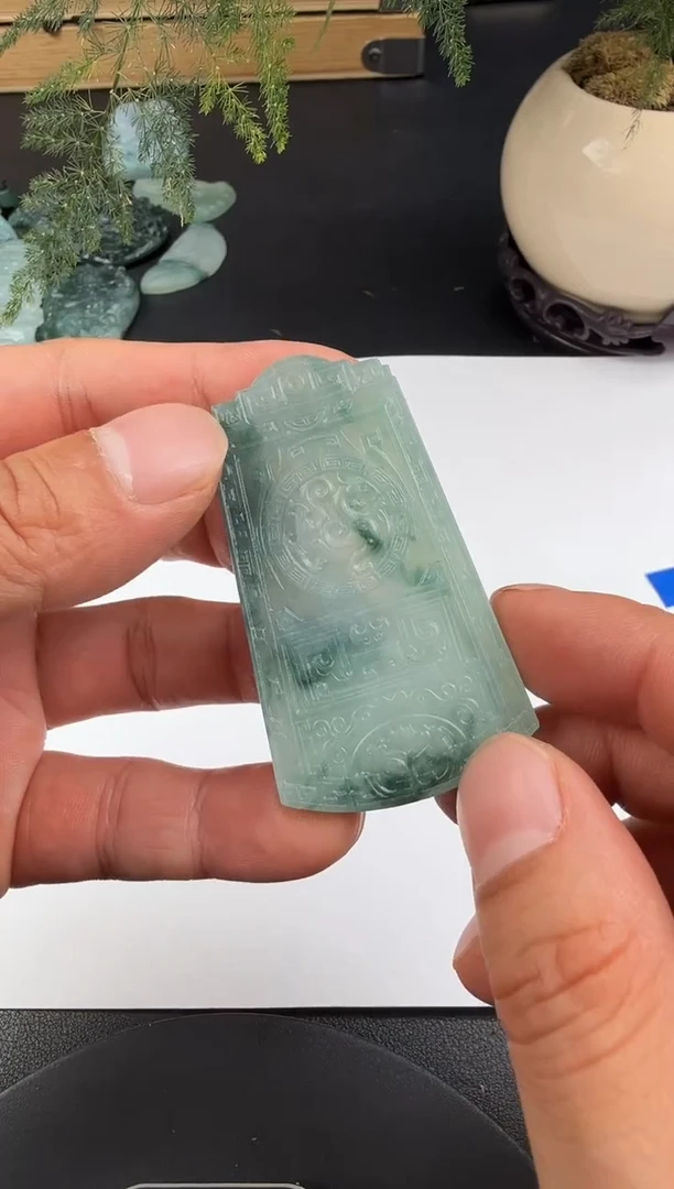 未镶嵌定制翡翠翡翠饰品-300 毛货