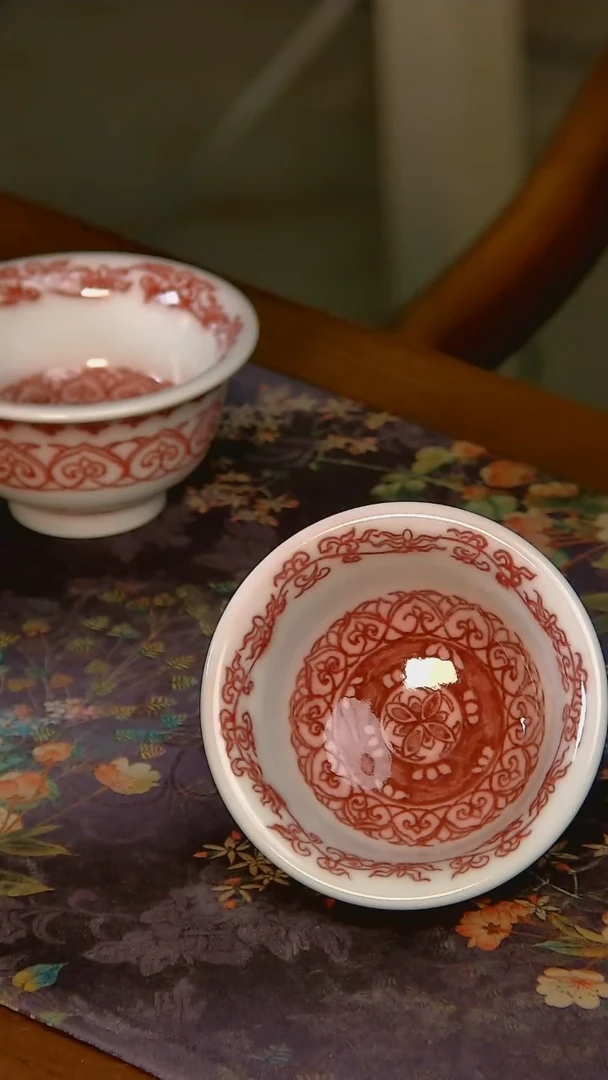 杯手工手绘杯杯很美丽