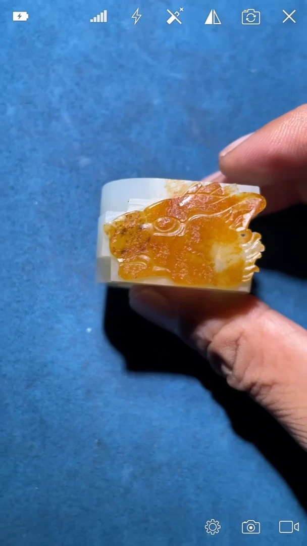 未镶嵌和田玉把件TN     暴富扳指