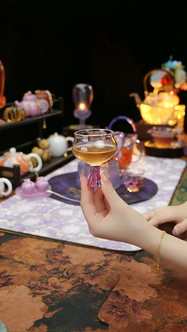 紫色高足主人杯60cc@@@@@@@